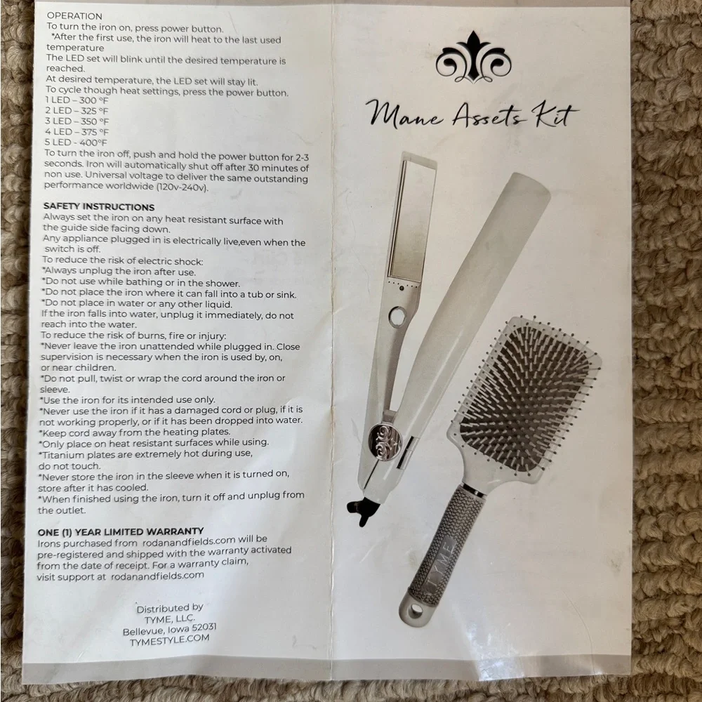 TYME-Hair Styling Guide - Picture 6 of 6